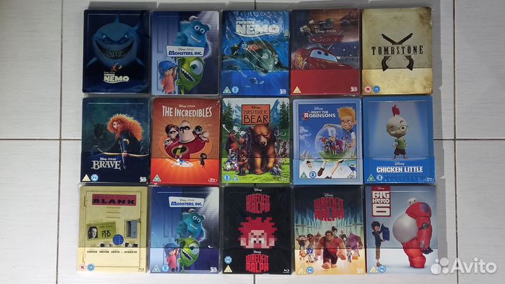 Blu-ray коллекционные издания в Steelbook