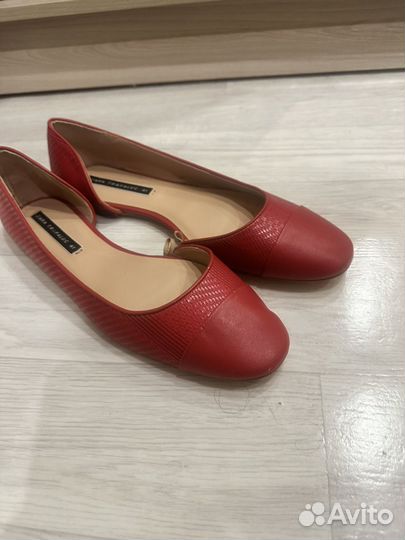 Балетки Zara оригинал р. 40,5 - 41 как новые