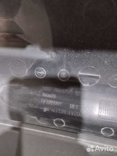 Бампер задний BMW 5 E60 2003-09