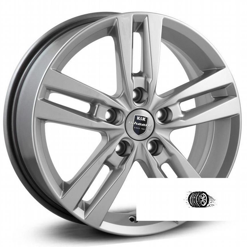 Литые диски K&K 6.5×R16 5×105