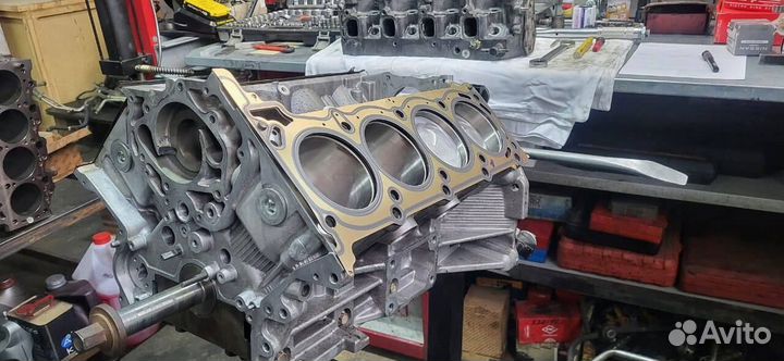 Двигатель VK56 / для Патрол Y62 5.6