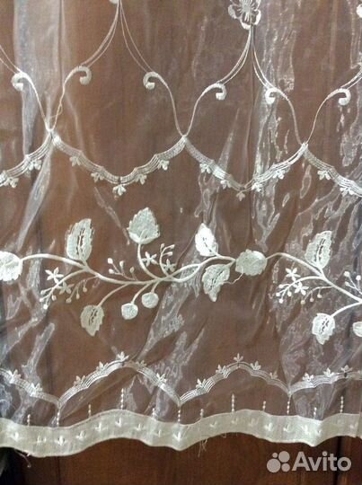 Тюль новая