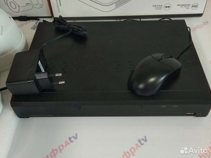 Видеонаблюдение 4Мп Dahua 15 камер варио