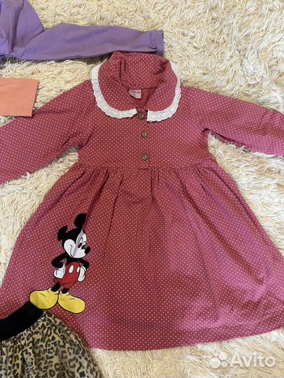 Платья и юбка для девочки 5-6 лет