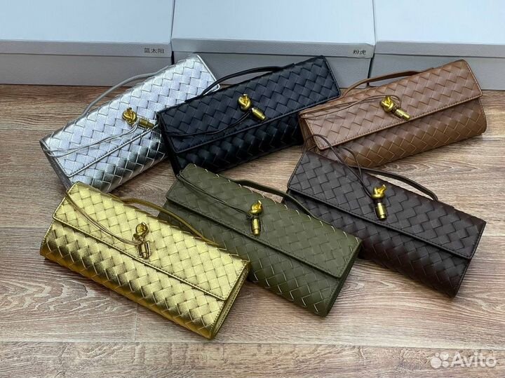 Bottega veneta клатч женская