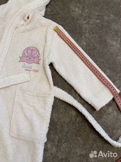 Халат для девочки банный для бассейна