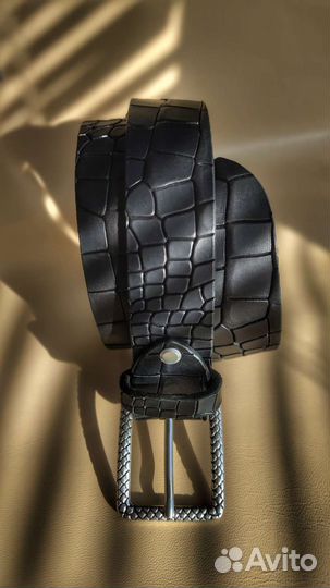Ремень кожаный