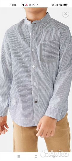 Рубашка на мальчика 104размер