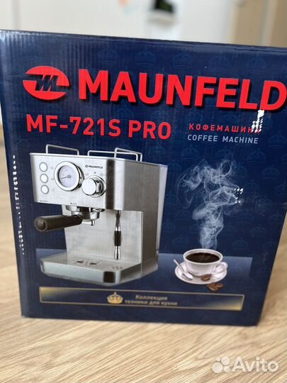 Кофемашина Maunfeld MF 721S PRO