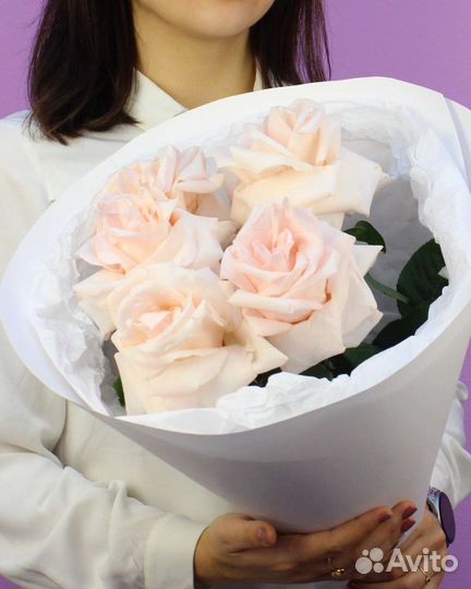 Цветы розы букет