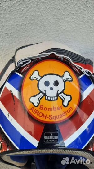 Кроссовый шлем с очками