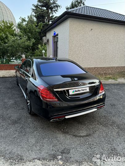 Mercedes-Benz S-класс 4.7 AT, 2015, 117 000 км
