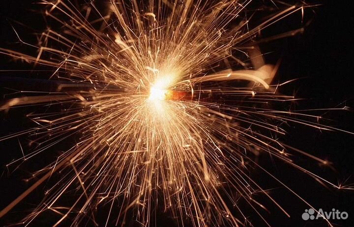 Бенгальские огни 400 мм, упаковка 3 шт