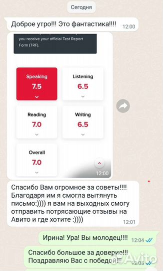 Английский язык (егэ, огэ, ielts, toefl, fce)