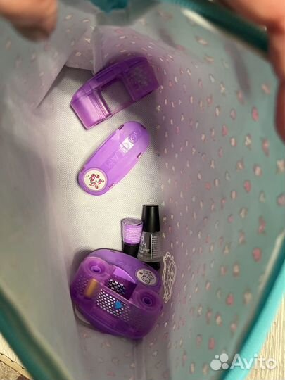 Детский набор делать стикеры на ногти