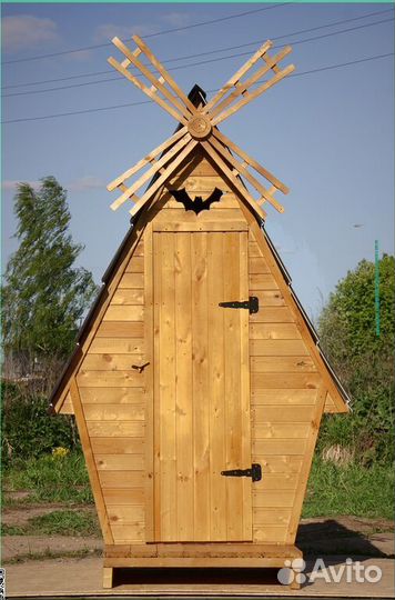 Уличный туалет с установкой ART133