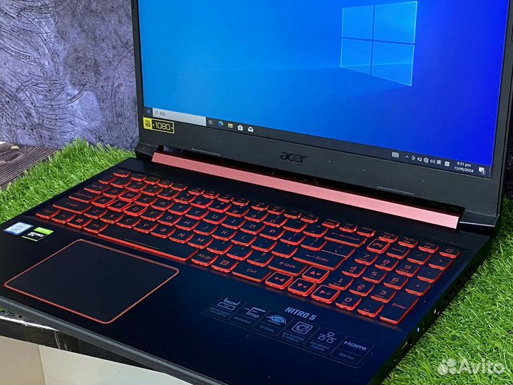 Игровой Ноутбук Acer Nitro 5, i5 9300H, 8 GB, 256