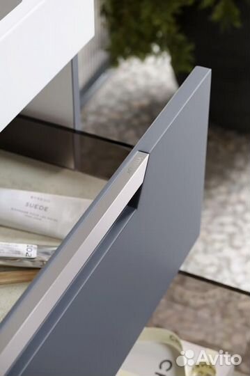 Тумба с раковиной Aqwella cub0107gr Серая