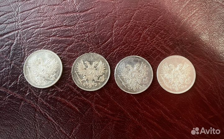 25 Пенни 1917 без короны