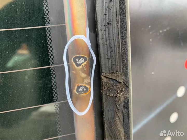 Стекло заднее Honda Accord 7 CL 2003-2008 CL