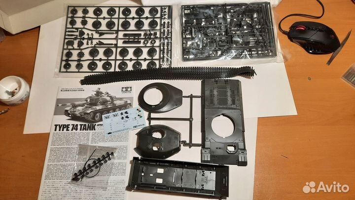 Модель Tamiya 35168 jgsdf Type74(Winter Ver.) 1/35