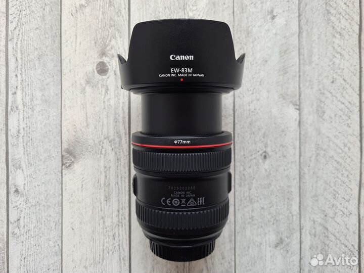 Объектив Canon EF 24-70mm f/4L IS USM