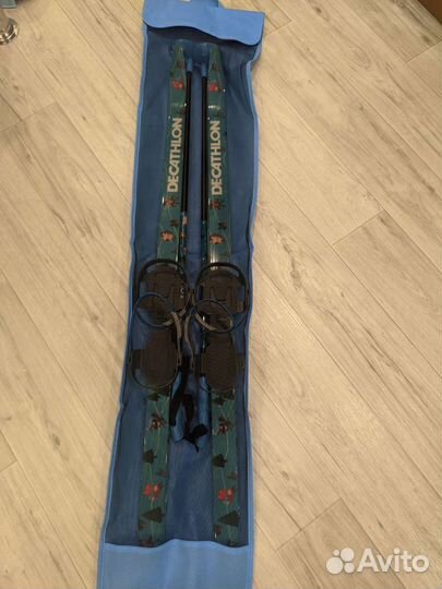 Детские лыжи и палки