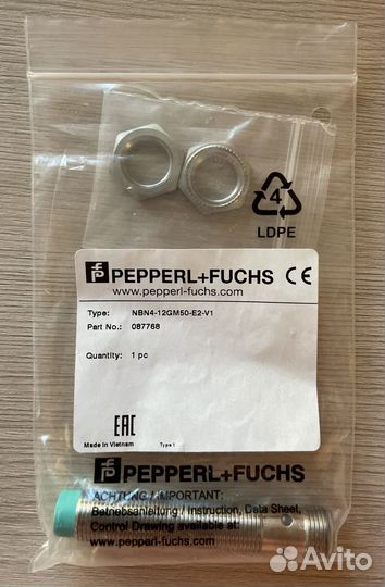 Датчики Pepperl+Fuchs, IFM, Leuze, Omron, Phoenix