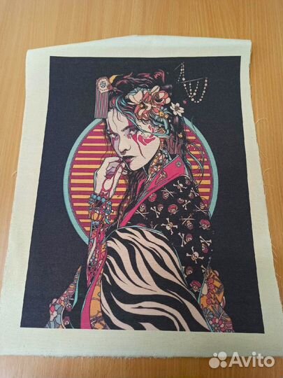 Print Art Картина - постер Гейша Сакура