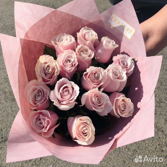 Цветы розы букет