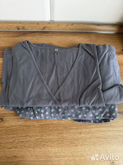 Комплект халат и сорочка для беременных