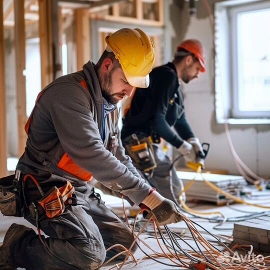 Электрик, замена проводки, электромонтажные работы