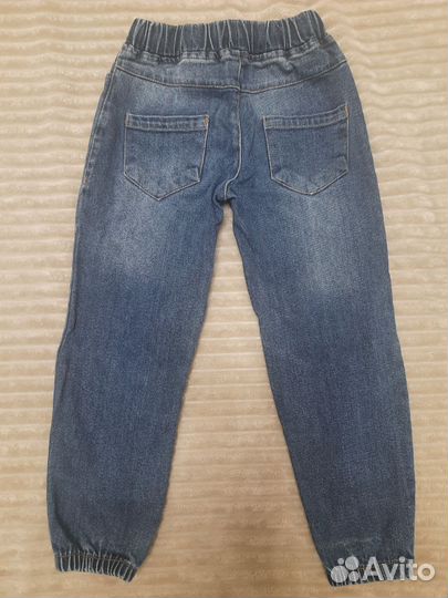 Джинсы джоггеры для девочки 116