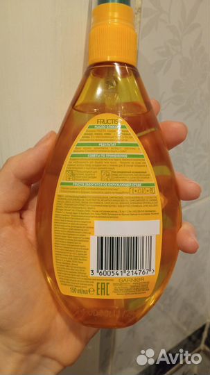 Масло для волос Garnier fructis