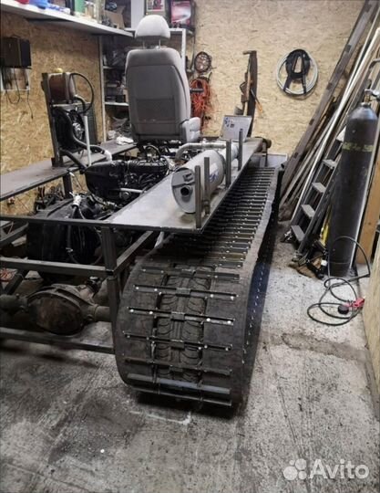 Конвейерная лента на гусеничные болотоходы