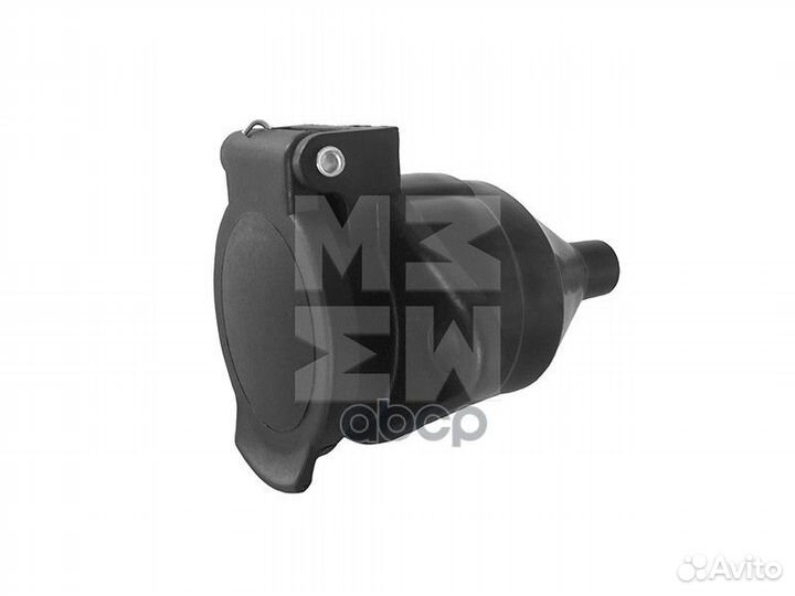 Розетка 7/7 метал, соединение фишковое Volvo