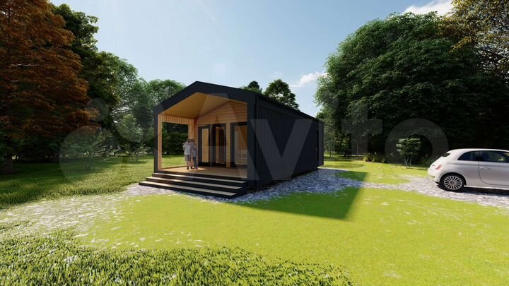 Дом 52 м² на участке 6 сот.