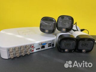 Комплект из 4-х камер видеонаблюдения