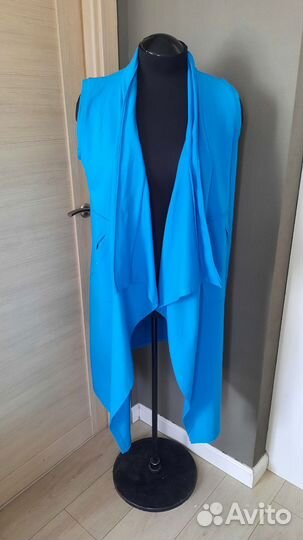 Кардиган без рукавов