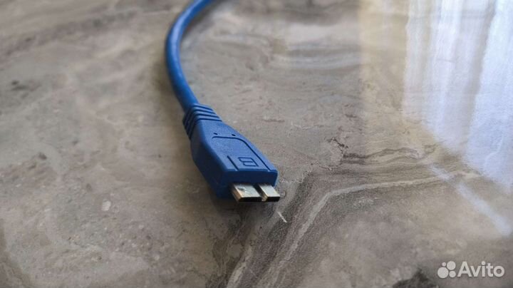 Кабель USB3.0 тип А(m) -microB(9P), 0,5м