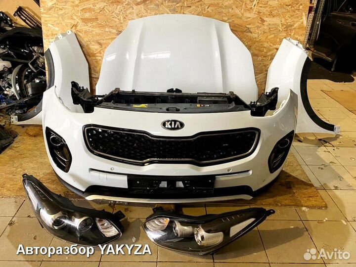 Морда в сборе Kia Sportage 4 2015- дорест ноускат