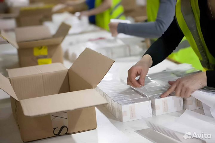 Упаковщик(ца) с проживанием Домодедовский р-н мо