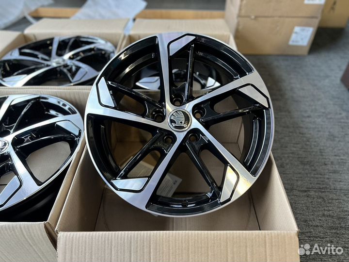 Новые комплект R17 на Skoda Karoq Kodiaq Octavia