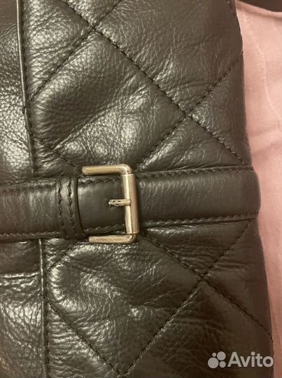 Сумка кожаная клатч