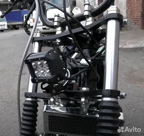 Мотоцикл внедорожный скаут-3М-190 механика