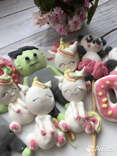 Фигурный маршмеллоу ручной работы