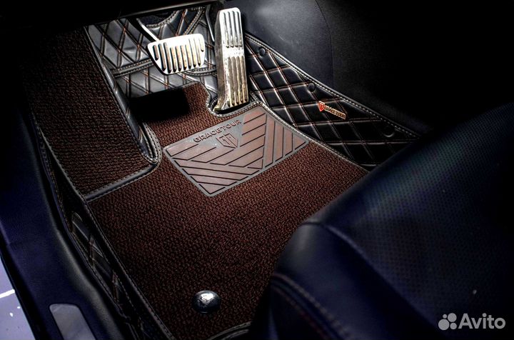 Ковры в салон на Toyora Venza 2021г