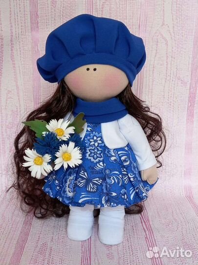 Интерьерная кукла ручной работы