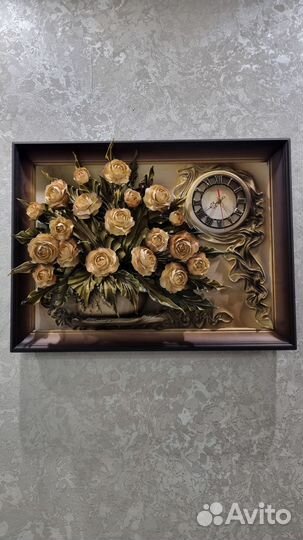 Картина из натуральной кожи