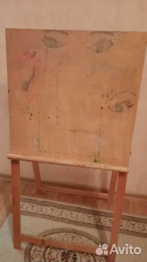 Мольберт хлопушка деревянный